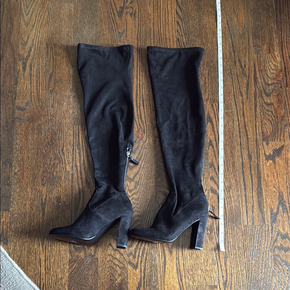 Steve Madden Black Over-the-Knee Women's Boots